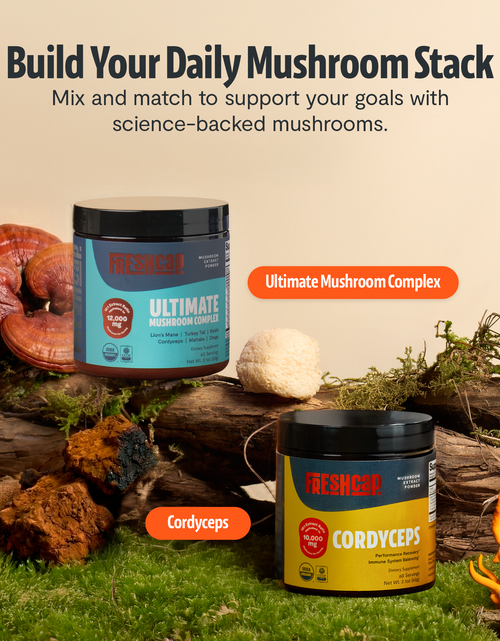 Load image into Gallery viewer, Organic Mushroom Extract Powder Blend
