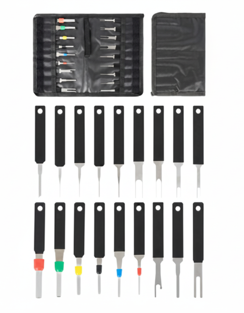 Load image into Gallery viewer, 18Pcs Heavy Duty Thick Car Terminal Removal Kit Wire Connector Pin Release Tool
