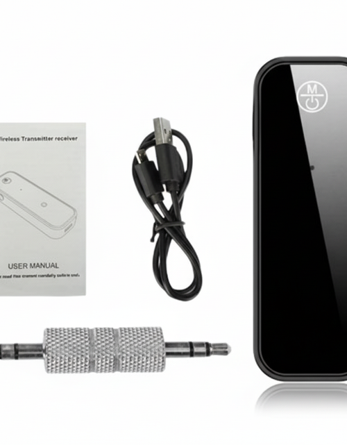 Load image into Gallery viewer, USB Wireless Bluetooth 5.0 Transmitter Receiver 2in1 Audio Adapter 3.5mm Aux Car
