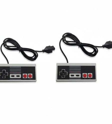 2 Pack Controller For NES-004 Original Nintendo NES Vintage Console Wired Gamepd