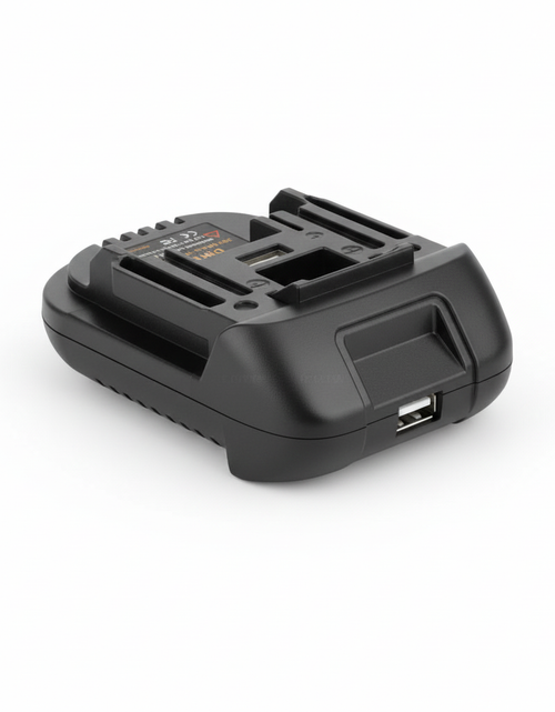 Load image into Gallery viewer, USB Battery Adapter Converter For 20V DEWALT Milwaukee M18 Convert To Makita 18V
