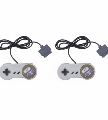 2 FOR New Super Nintendo SNES System Console Replacement Controller 6FT SNS-005