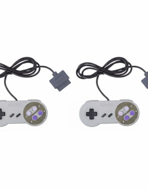 Load image into Gallery viewer, 2 FOR New Super Nintendo SNES System Console Replacement Controller 6FT SNS-005
