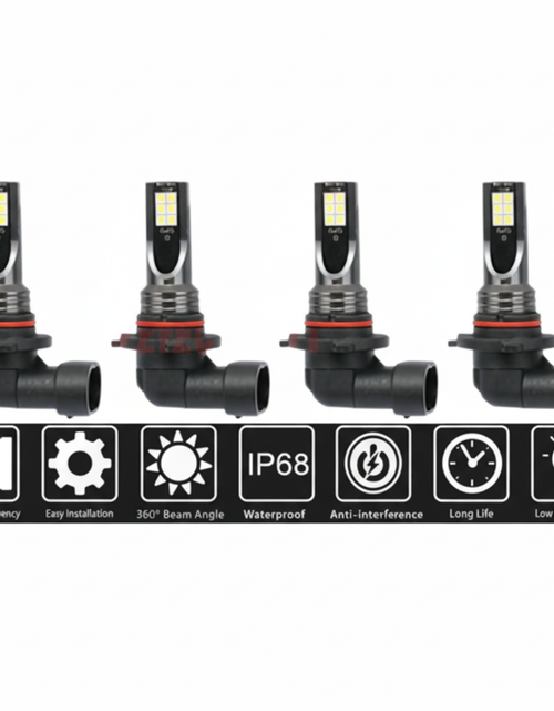 Load image into Gallery viewer, 9005 9006 LED Headlights Kit Combo Bulbs 8000K High Low Beam Super White Bright
