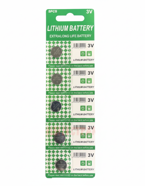 Load image into Gallery viewer, 5 PCS New Lithium Battery 3V CR1225 /CR 1225 Button Cell Watch EXTRA LONG LIFE
