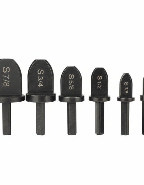 Load image into Gallery viewer, 6x Swaging Tool Drill Bit Set Air Conditioner Copper Pipe Flaring Tube Expander
