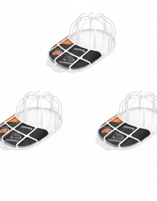 Load image into Gallery viewer, 3 Pack Hat Washer Baseball Cap Cleaner Machine Washing Cage Holder Frame Net New
