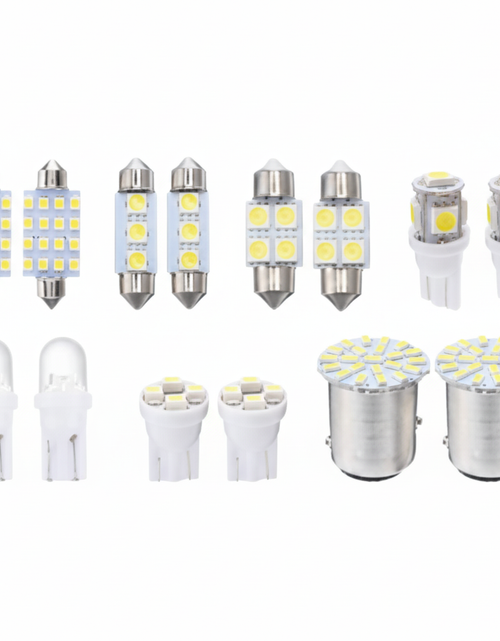 Load image into Gallery viewer, 14Pcs T10 36mm LED Interior Car Accessories Kit Map Dome License Plate Lights
