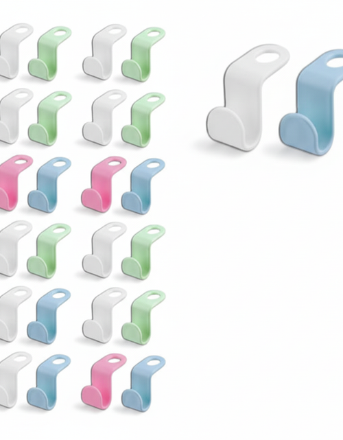 Load image into Gallery viewer, 40 PCS Clothes Hanger Connector Hooks Closet Hangers Organizer Space Saving Clip
