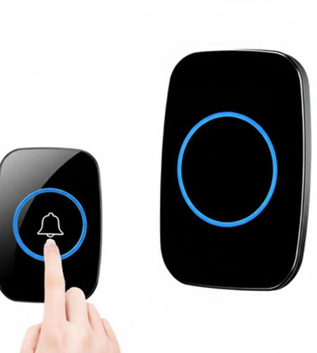 Wireless Doorbell Chime Waterproof Plugin Receiver Adjustable Volume 1000FT Kit