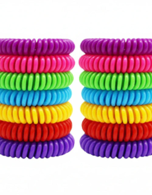 Load image into Gallery viewer, 24 Pack Anti Bug Insect Pest Repellent Bracelet Wrist Band Natural Protection US
