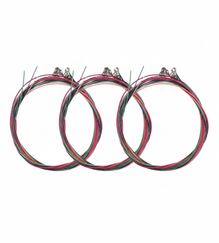 3 Sets of 6 Guitar Strings Replacement Steel String For Acoustic Guitar 1st-6th