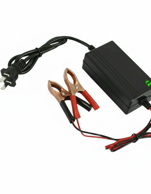 Load image into Gallery viewer, Portable 12V Auto Car Battery Charger Truck Trickle Maintainer Boat Motorcycle
