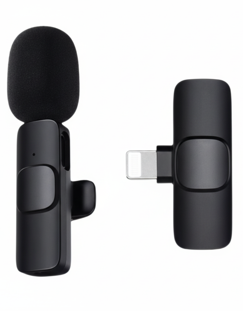 Load image into Gallery viewer, Lavalier Microphone Wireless Audio Video Recording Mini Mic For Android/iPhone

