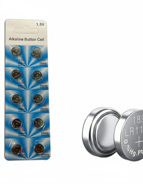 Load image into Gallery viewer, 10 PCS LR1130 AG10 389 Alkaline Battery 1.5V Button Cell for Watch Calculator US
