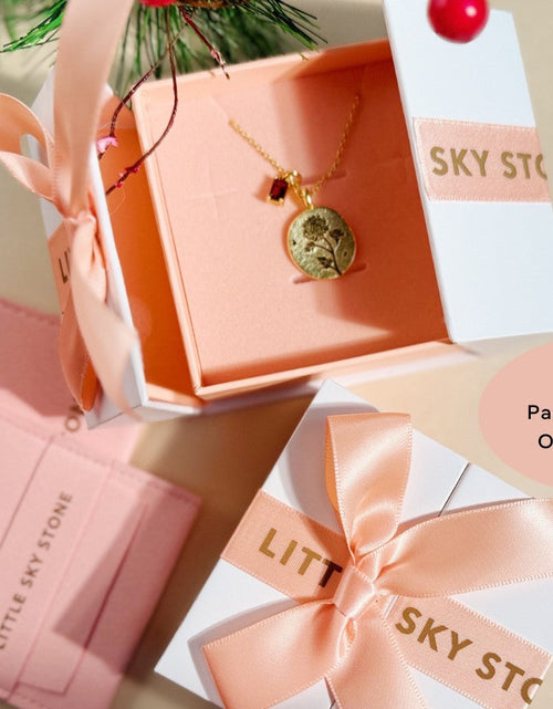 Load image into Gallery viewer, Initial Silver Necklace by Little Sky Stone
