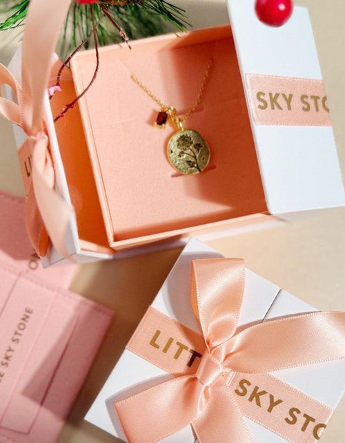 Load image into Gallery viewer, MOP Heart Necklace Charm by Little Sky Stone
