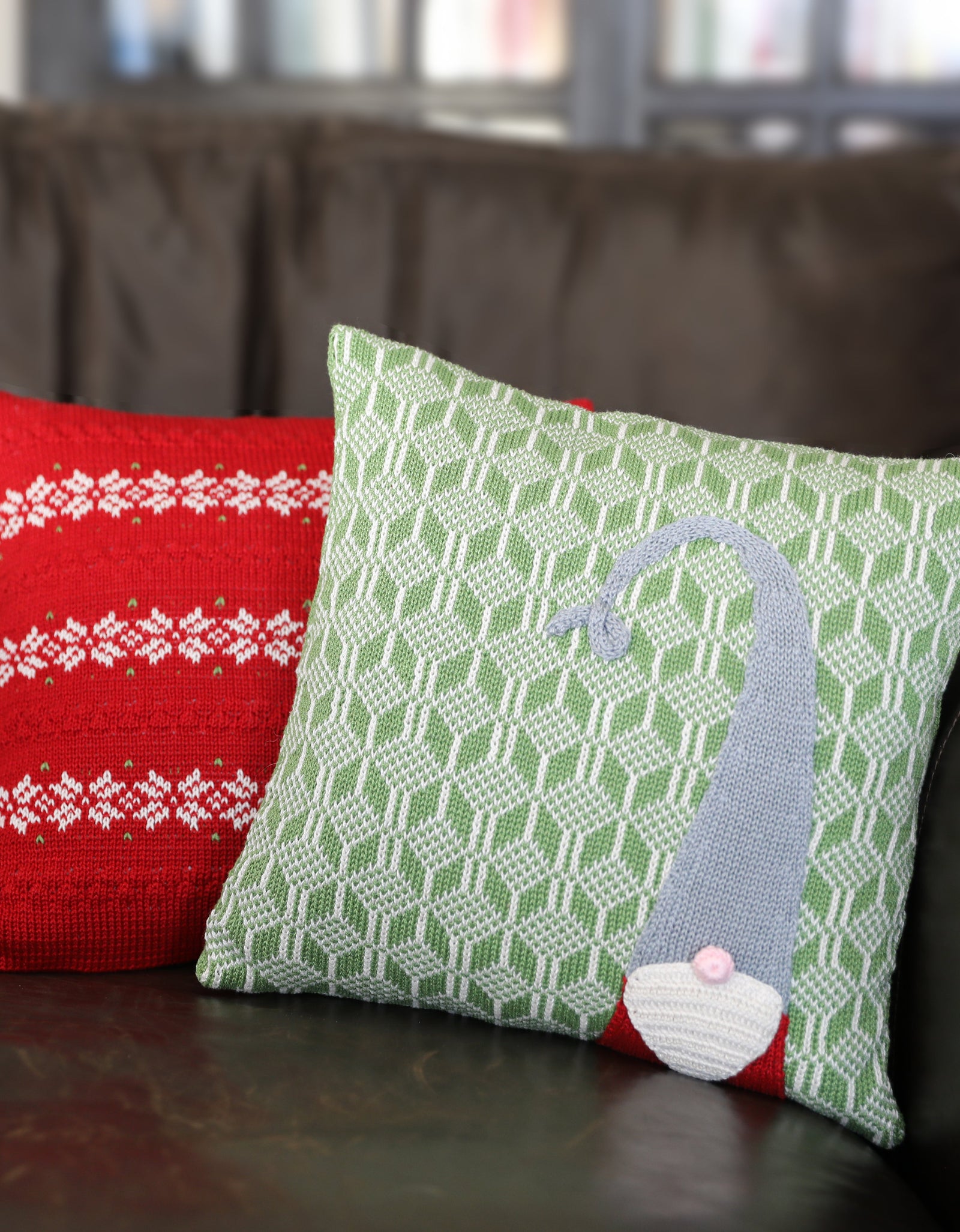 Gnome 12" Pillow by Melange Collection