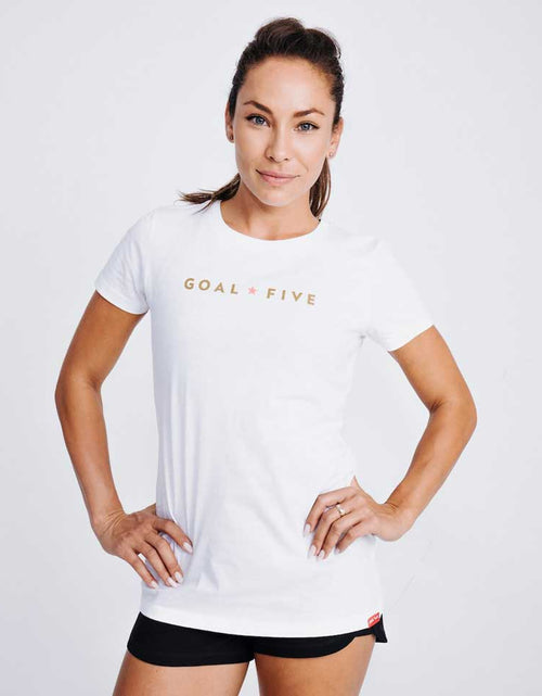 Load image into Gallery viewer, Goal Five Women's Athletic T-Shirt
