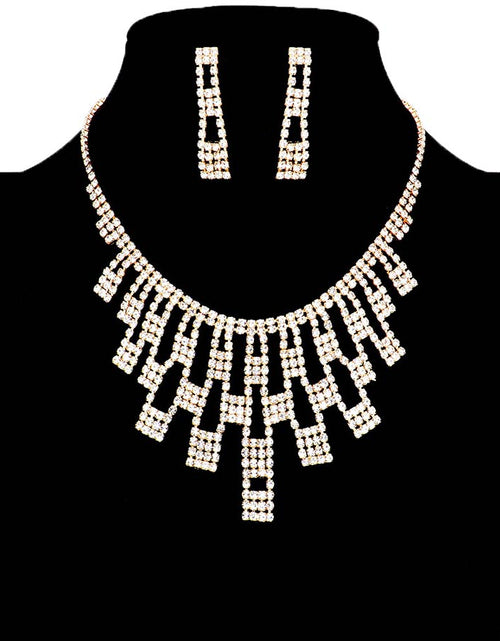 Load image into Gallery viewer, Rhinestone Pave Necklace by Madeline Love
