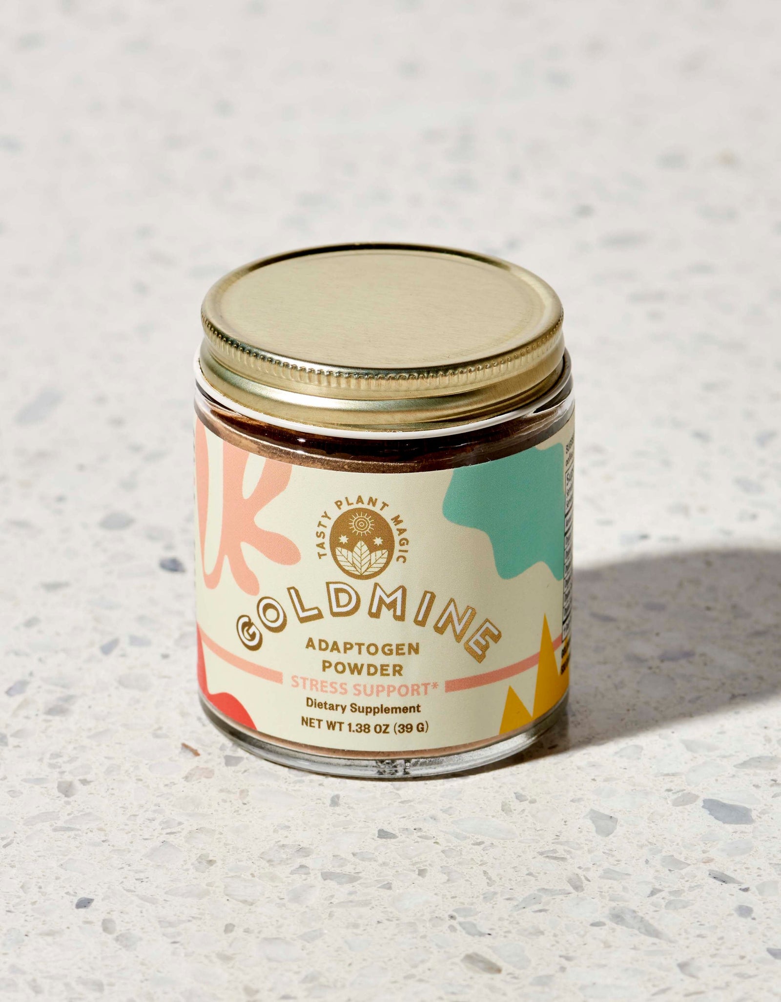 Adaptogen Stress Support Powder Jar by Goldmine Adaptogens