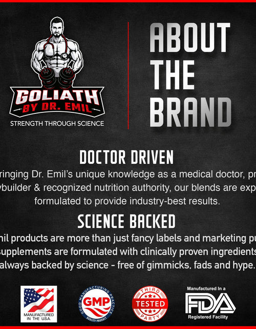 Load image into Gallery viewer, Goliath - ARGININE 3000 by Dr Emil Nutrition
