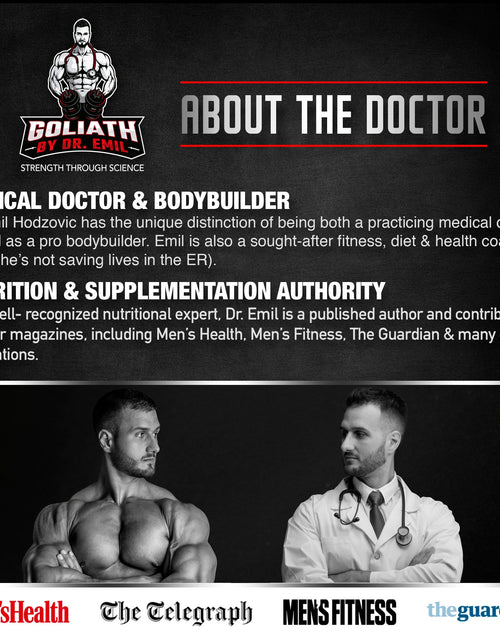 Load image into Gallery viewer, Goliath - ARGININE 3000 by Dr Emil Nutrition
