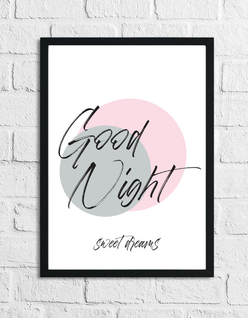 Load image into Gallery viewer, Goodnight Sweet Dreams Children's Room Wall Decor Print by WinsterCreations™ Official Store
