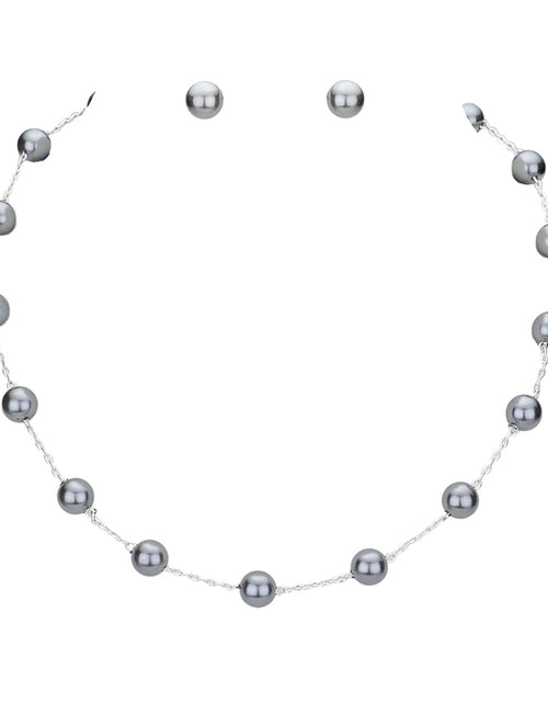 Load image into Gallery viewer, Metal Station Necklace by Madeline Love
