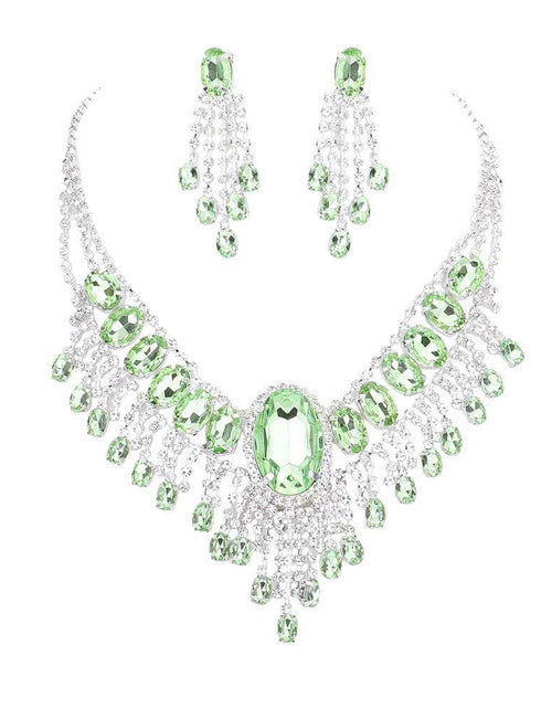 Load image into Gallery viewer, Glass Stone Ephemeral Wings Necklace by Madeline Love
