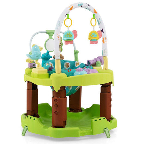 Load image into Gallery viewer, 3-in-1 Baby Activity Center with 3-position for 0-24 Months-Green
