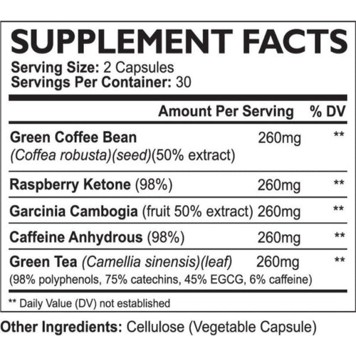 Load image into Gallery viewer, Green Tea with Garcinia EGCG Capsules by Mother Nature Organics
