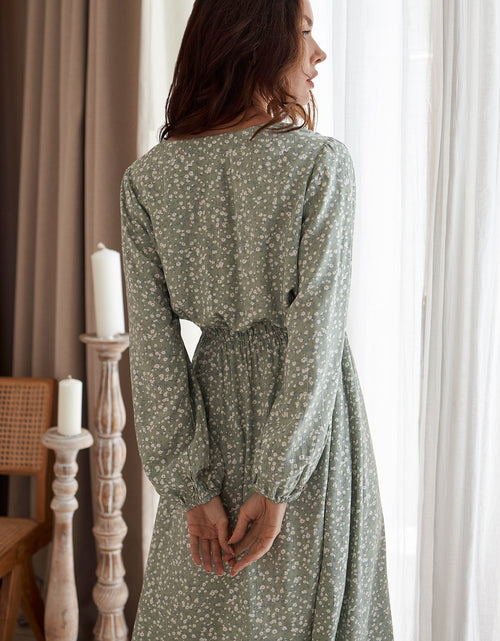 Load image into Gallery viewer, Greta Long Sleeve Midi Dress by ELF
