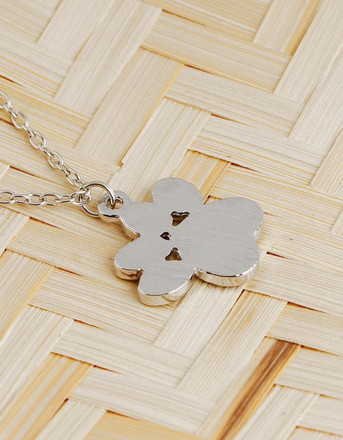 Load image into Gallery viewer, Lucky Cute Personality Animal Pet Dog Paw Footprint Zircon Pendant Necklace Love Woman Mother Girl Gift Wedding blessing Jewelry by Js House
