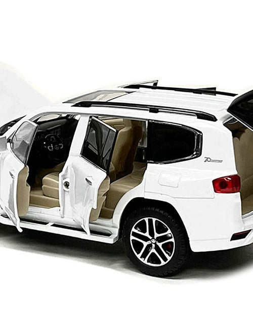 Load image into Gallery viewer, Toyota Land Cruiser White 1/24 Diecast Model Car
