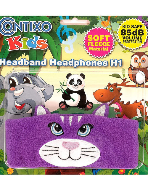 Load image into Gallery viewer, Contixo H1 Adjustable Fleece Headband Headphones by Contixo
