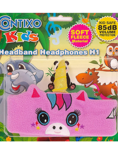 Load image into Gallery viewer, Contixo H1 Adjustable Fleece Headband Headphones by Contixo
