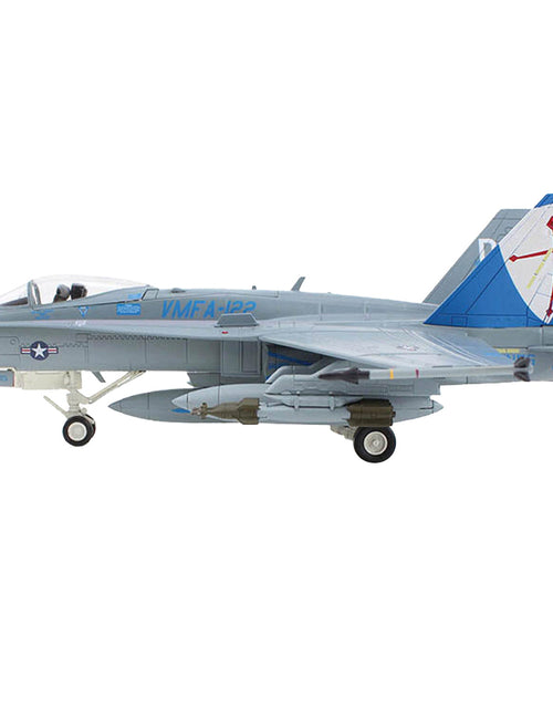 Load image into Gallery viewer, McDonnell Douglas F/A-18D Hornet Aircraft "VMFA-122 Crusaders Iwakuni AB" (2016) United States Marines "Air Power Series" 1/72 Diecast Model by Hobby Master
