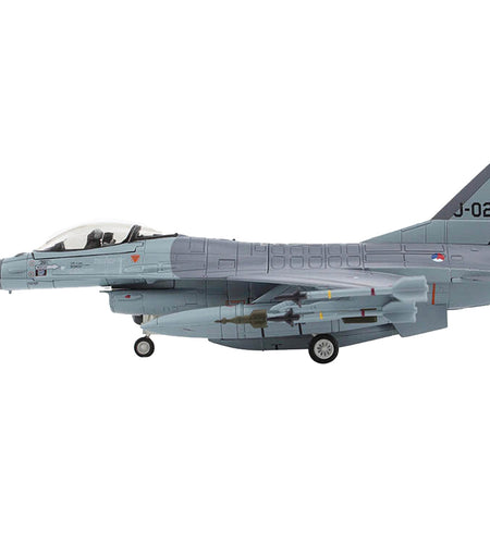 Lockheed F-16AM Fighting Falcon Fighter Aircraft "313 Squadron Afghanistan" (2008) Royal Netherlands Air Force (RNLAF) "Air Power Series" 1/72 Diecast Model by Hobby Master