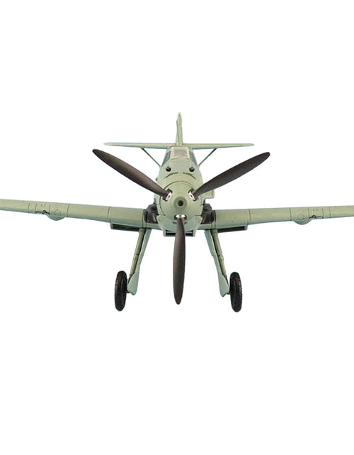 Load image into Gallery viewer, Messerschmitt BF 109E-3 Fighter Aircraft "Hauptmann Siebelt Reents Spanish Civil War" (1939) "Air Power Series" 1/48 Diecast Model by Hobby Master
