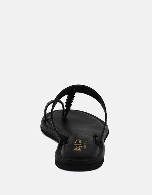 Load image into Gallery viewer, harris toe ring braided slip ons by London Rag
