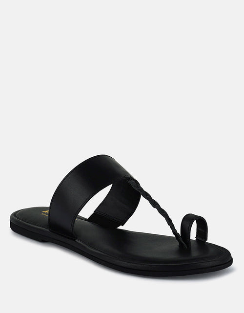 Load image into Gallery viewer, harris toe ring braided slip ons by London Rag
