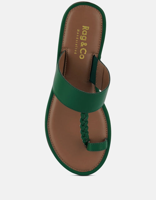 Load image into Gallery viewer, harris toe ring braided slip ons by London Rag
