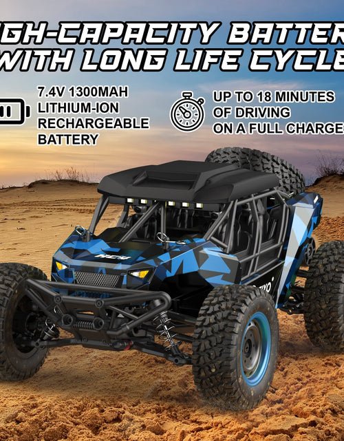 Load image into Gallery viewer, Contixo HC4 Dominator RC Remote Control Offroad 4WD UTV - 1:16 Scale by Contixo
