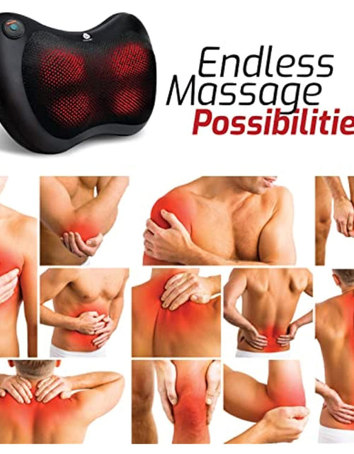 Load image into Gallery viewer, Shiatsu Heating Neck &amp; Back Massager by Pursonic
