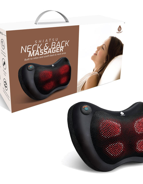 Load image into Gallery viewer, Shiatsu Heating Neck &amp; Back Massager by Pursonic

