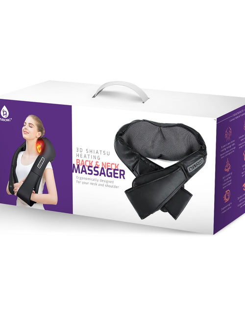 Load image into Gallery viewer, Pursonic 3D Shiatsu Heating Back and Neck Massager by Pursonic

