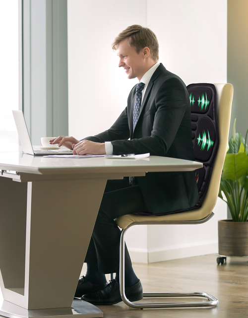 Load image into Gallery viewer, Pursonic Chair Cushion With Heat and Vibration by Pursonic
