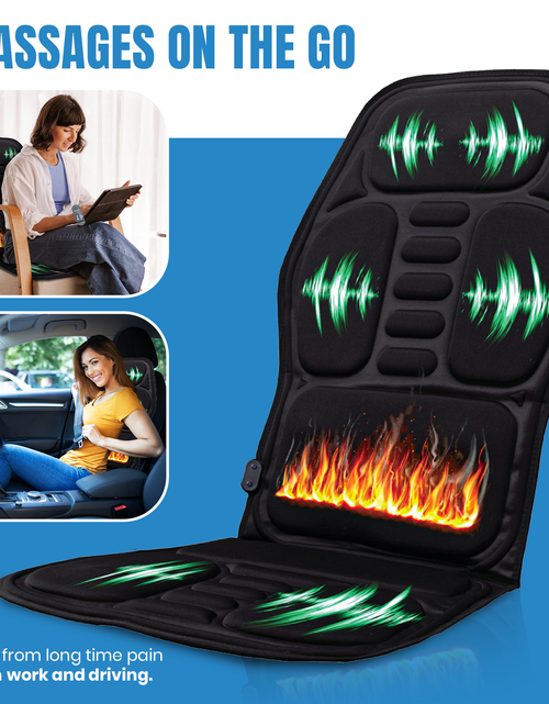 Load image into Gallery viewer, Pursonic Chair Cushion With Heat and Vibration by Pursonic
