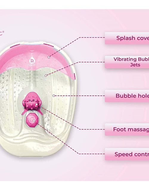 Load image into Gallery viewer, Foot Spa Massager with Tea Tree Oil Foot Salt Scrub (Warming Function) by Pursonic
